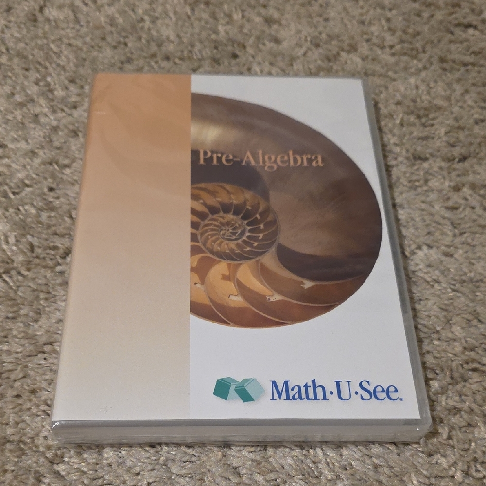 Math-U-See NEW Pre-Algebra DVD sealed